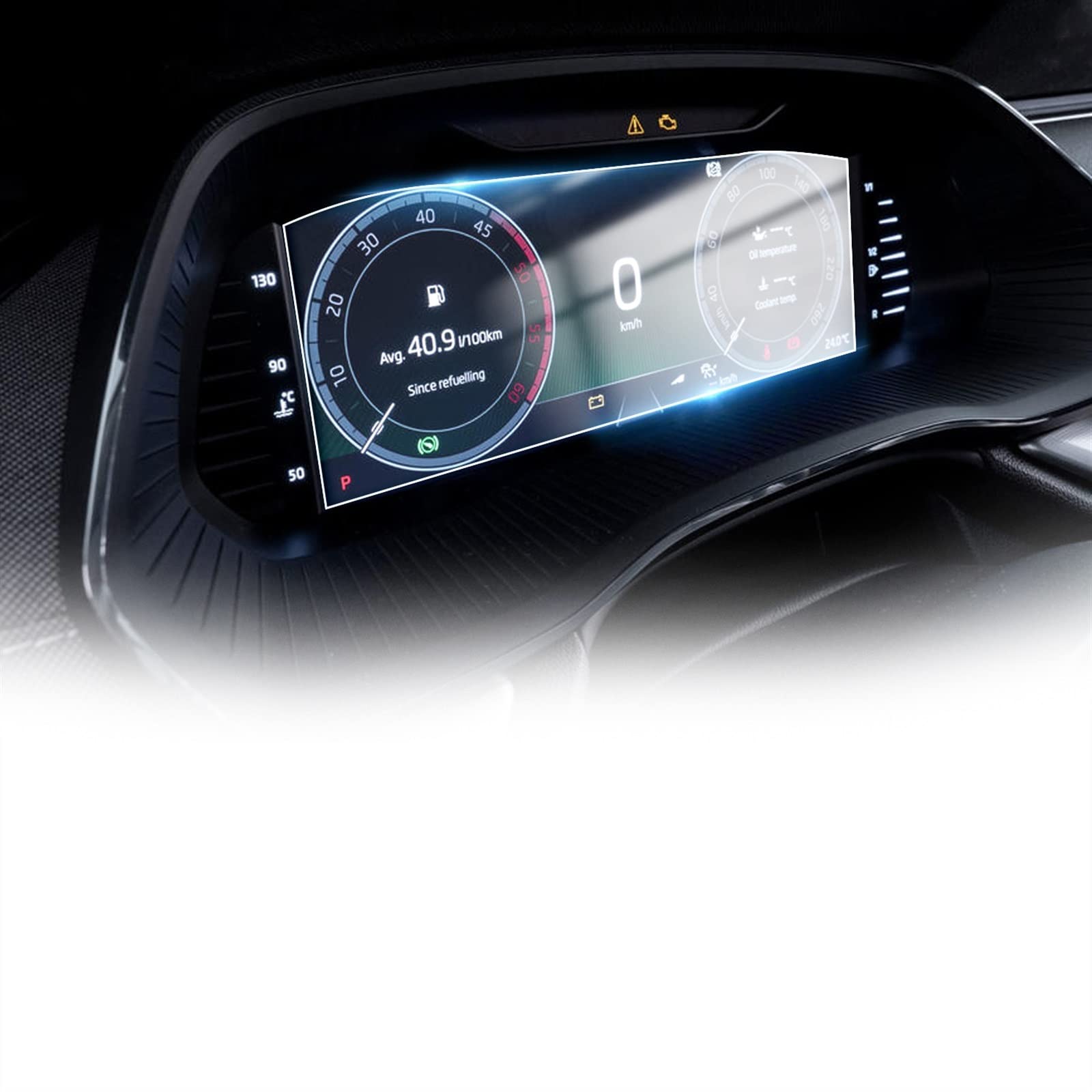 Accessoires voiture indispensables : film écran 10 pouces Skoda Octavia MK4