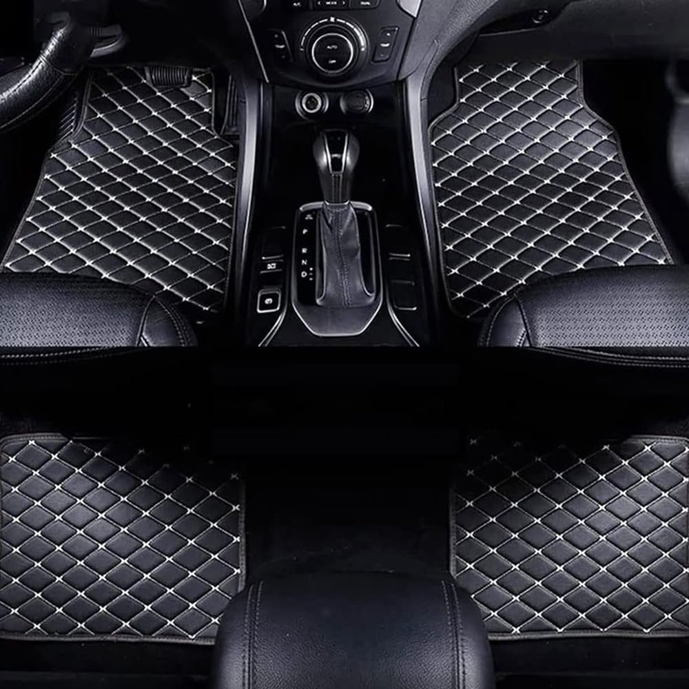 4 stks Auto Vloermatten, voor Peugeot 108 206 207 208 301 307 308 2008 3008 4008 5008 407 408 508 607 RCZ All Weather Voor Achter Rij Auto Tapijt Liner Set Waterdichte Bescherming Accessoires