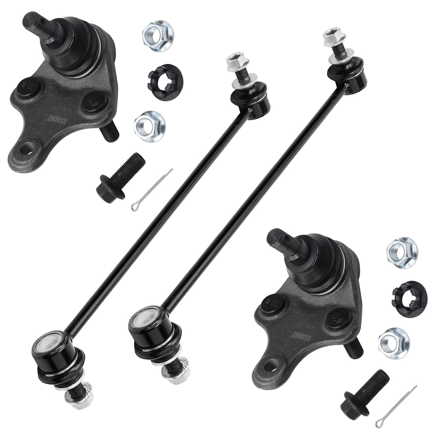 Amazon.com: Detroit Axle - Front 4pc Suspension Kit for Toyota