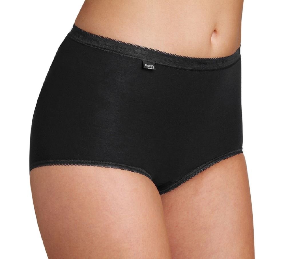 Sloggi Women's Noir Maxi Panties Basic+ (X3)
