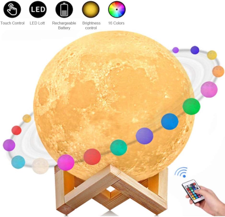 luce lunare per la camera da letto