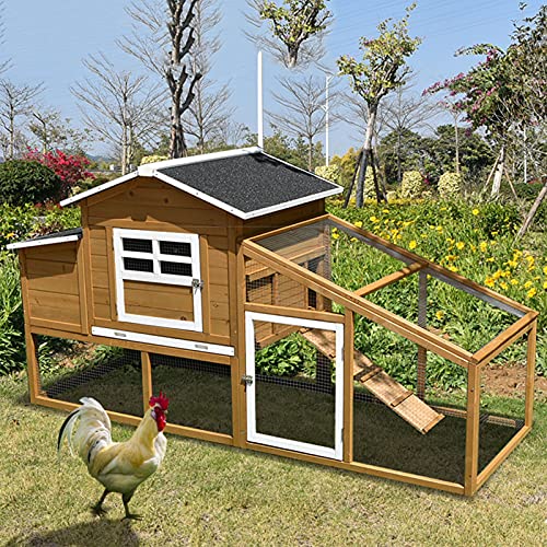 Hühnerstall, Großer Holzkaninchenkäfig, Geflügelstall, Gartenhinterhof, Kleintierkäfig, Mehrschichtiger Hühnerkäfig… – Bild 3