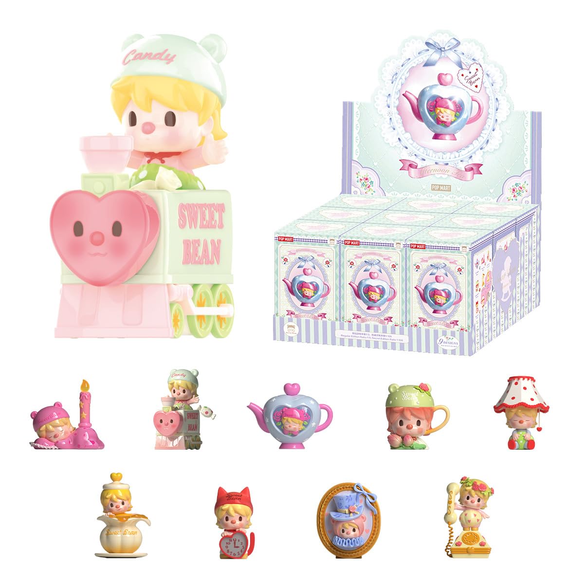 Amazon.co.jp: POP MART Sweet Bean Afternoon Teaシリーズ