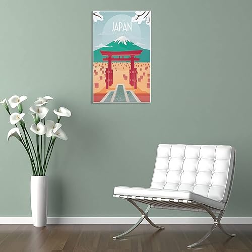 Miniatura 5 de Japanese Poster Japanese Primer Mount Fuji Afiche Art Mural Japanese Decorative Mount Fuji Printed M Canvas Art Poster And Wall Art Picture Print