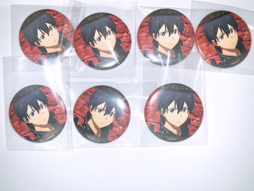 Amazon.co.jp: ソードアートオンライン SAO キリト 缶バッジ