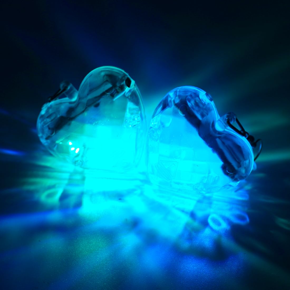 LED Discokugel Ball Ohrringe, Discokugel Kostüm Accessoires, LED Ohrringe, Licht Projektion Ohrringe, Discokugel Schmuck, LED Party Accessoires für Karneval, Mottoparty, 70 80 90er Jahre Outfit Damen