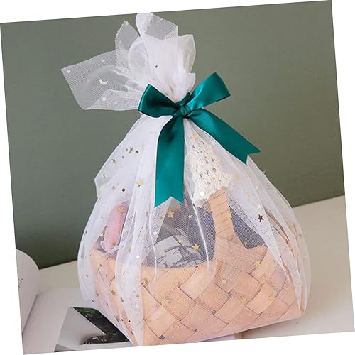 Miniatura 8 de JEWEDECO 2pcs Woven Storage Basket Egg Trays for Deviled Eggs Food Serving Tray Rustic Outdoor Decor Counter Top Basket Strawberry Wicker Picnic