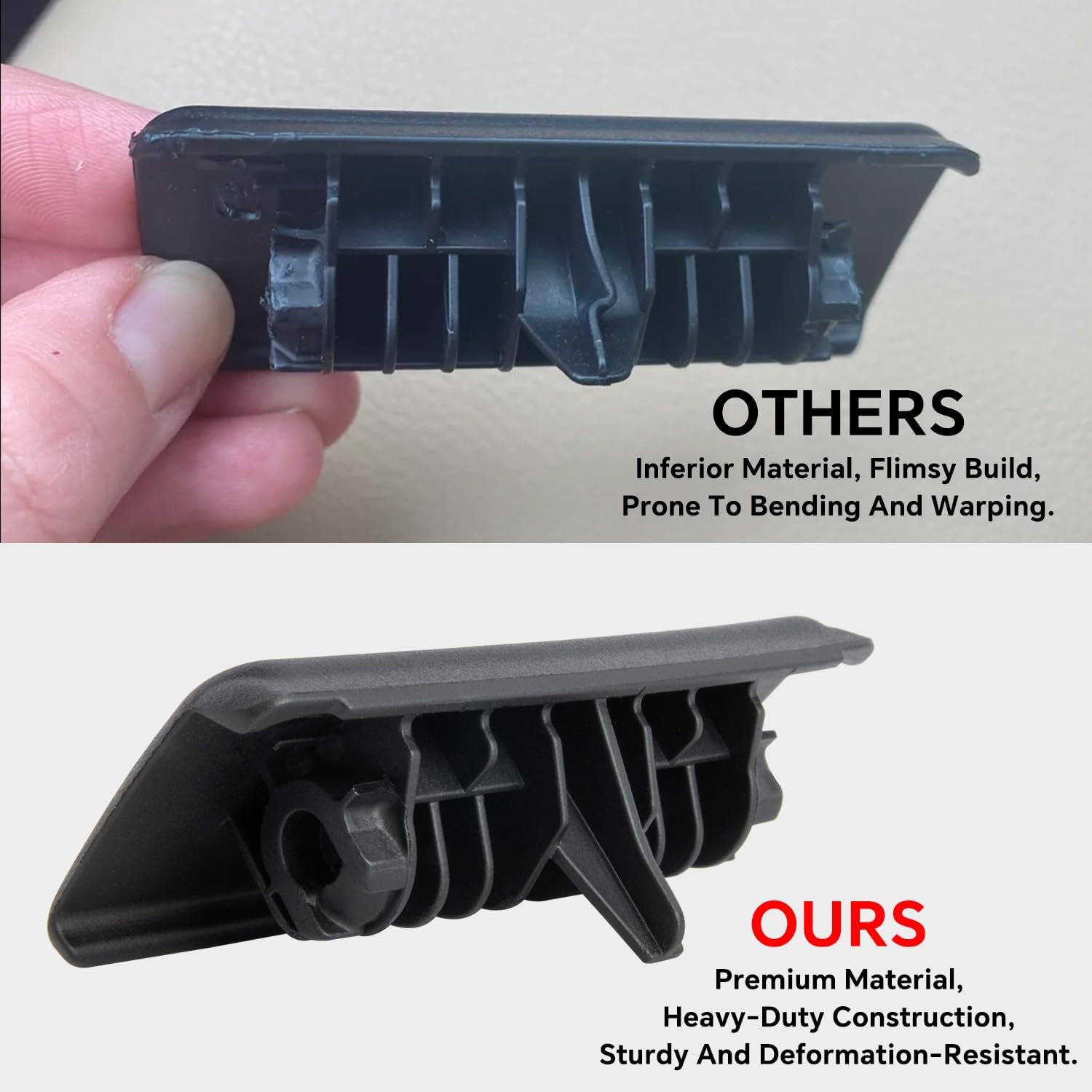 Glove Box Latch Handle Compatible with 2013-2018 Toyota RAV4 55550-0R030-C0 Glove Compartment High Strength & Easy Installation