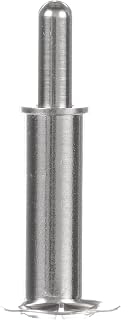 5/16" OD x 1-1/2" L Chrome Plated Brass Spring Loaded Guide Pin