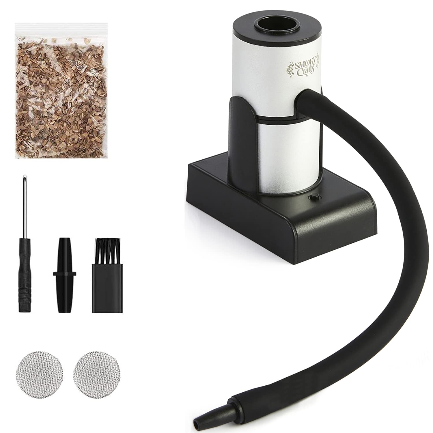 Buy Smoky Crafts Cocktail Smoker with Wood Chips Drink Smoker