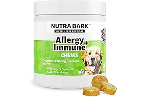 Support Your Dog's Well-being: Allergy & Immune Chews with Apple Cider Vinegar for Dogs