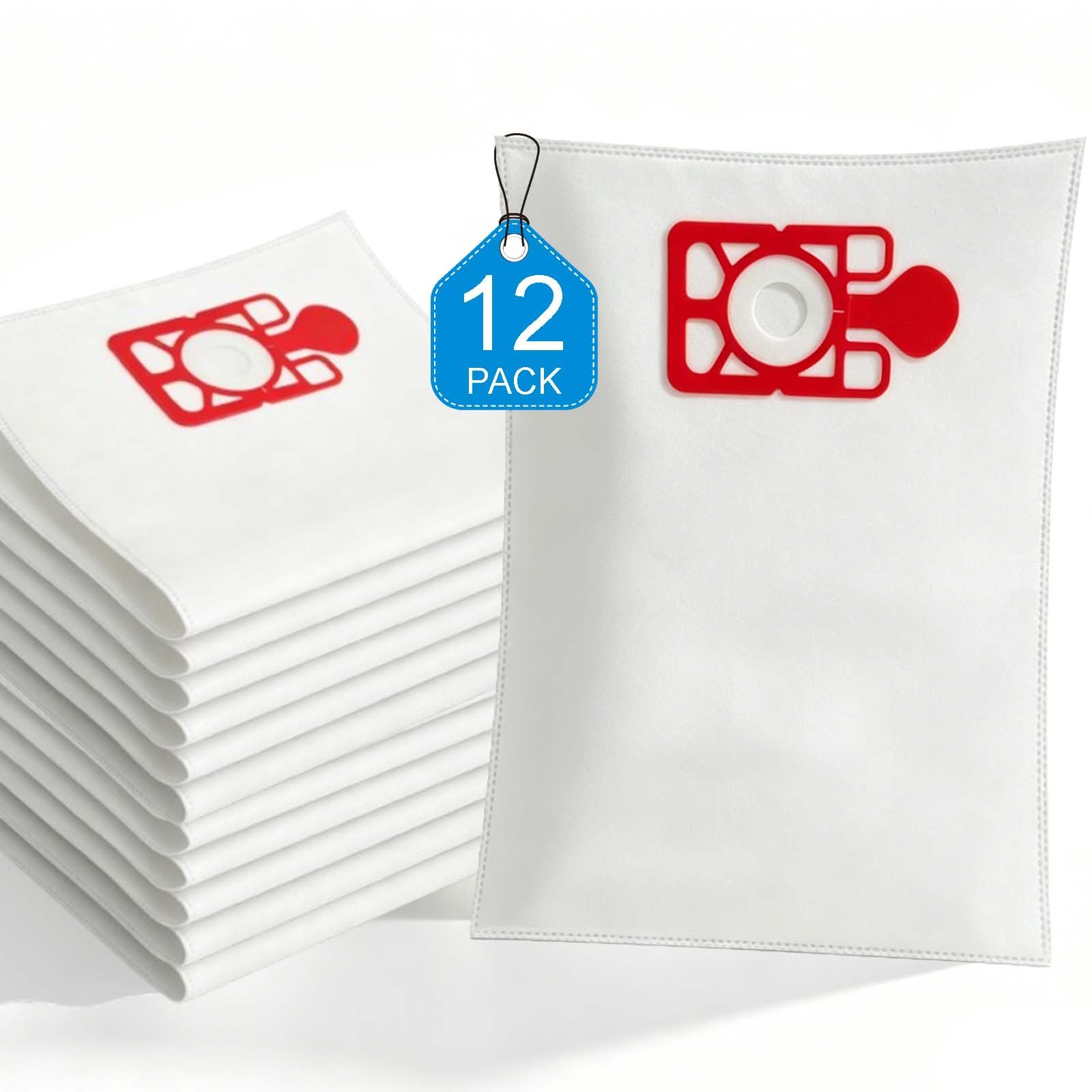 12 Pack Hoover Bags for Numatic Henry, Hetty, Harry and James Vacuum