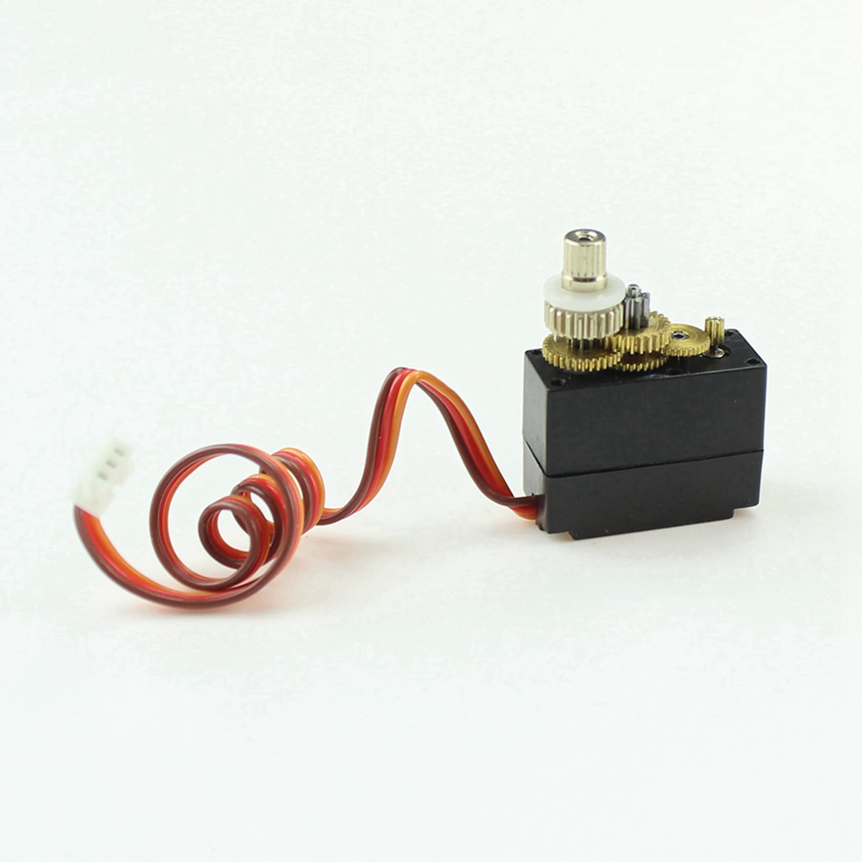 3X K130.0009 Metal Gear Servo con Brazo Servo para XK K130 RC Helicóptero Avión Drone Piezas de Repuesto Accesorios