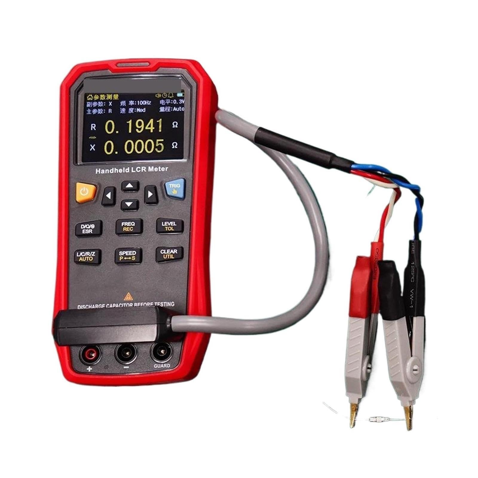 UT622E Condensatore Digitale Professionale Portatile LCR 0,2% Precisione ESR Transistor Di Misurazione