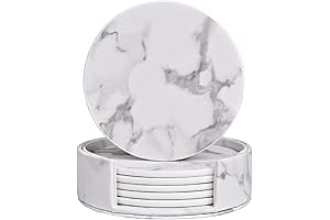 Coasters for Drinks: Premium PU Leather Coasters Protect Your Tables in Style