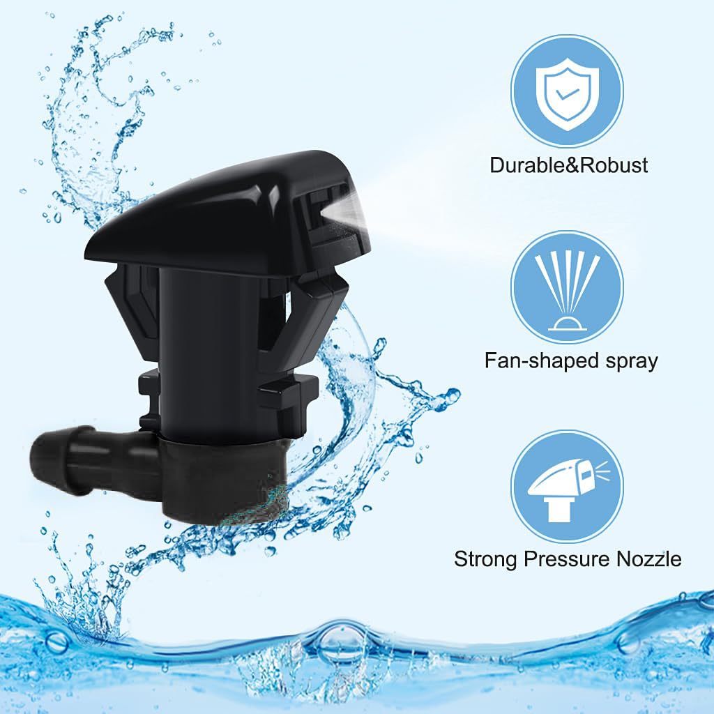 Ugelli Lavavetri Per Parabrezza Compatibile Con Jeep Per Grand Per