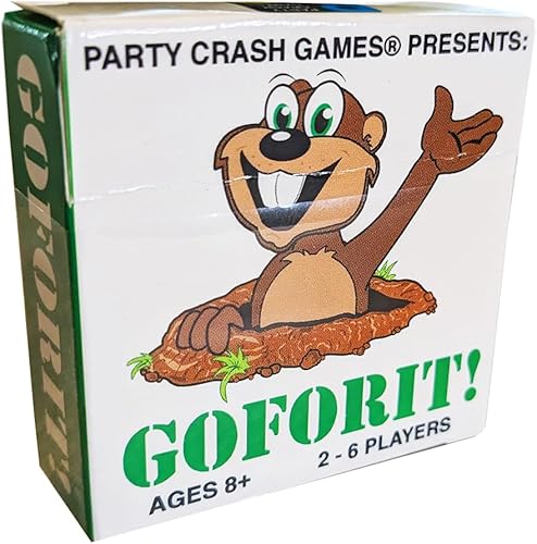 Miniatura 1 de Presenta: GOFORIT! - Un juego de cartas simple pero lleno de suspenso; diseñado para 2-6 jugadores mayores de 8 años dispuestos a asumir riesgos