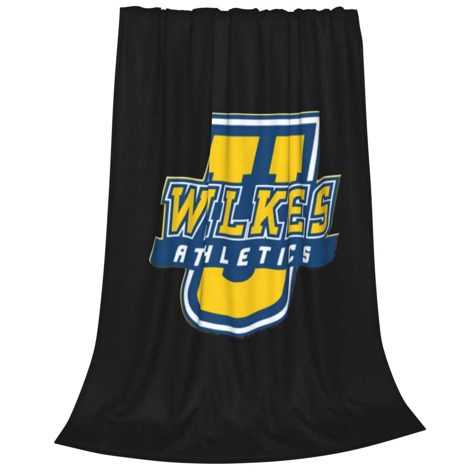 XRPUONG Wilkes University Logo Fleece Blanket, Very Soft Microfiber Flannel Blanket for Couch Warm and Cozy for All Seasons
