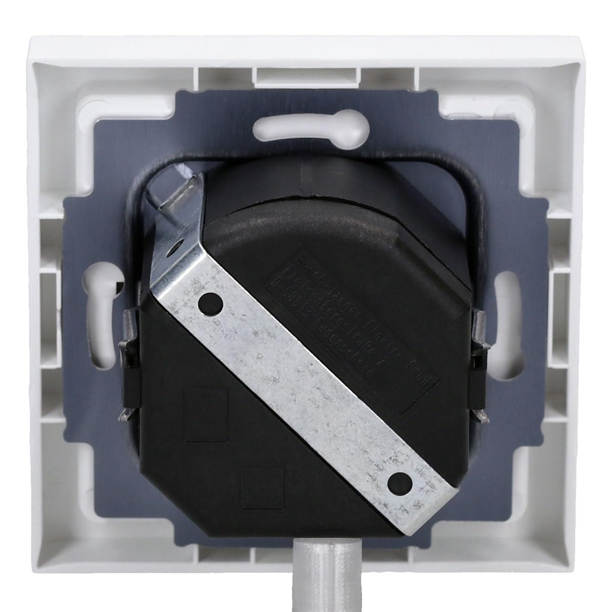 Komplett-Set Busch-Jaeger (Original), LED-Drehdimmer in Future Linear Studioweiß -184K neues Modell 6523 U-102 - Nachfolger zu 6523U