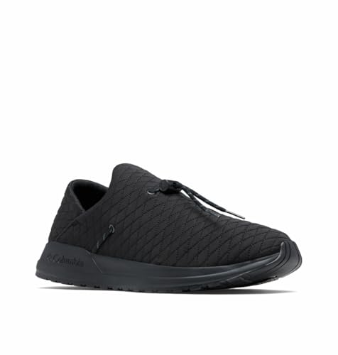 Columbia Wildone Moc Sneakers for Men Offers Cushioned Footbed, Flexible Outsole, and Lightweight Midsole Black/Graphite 12 D - Medium