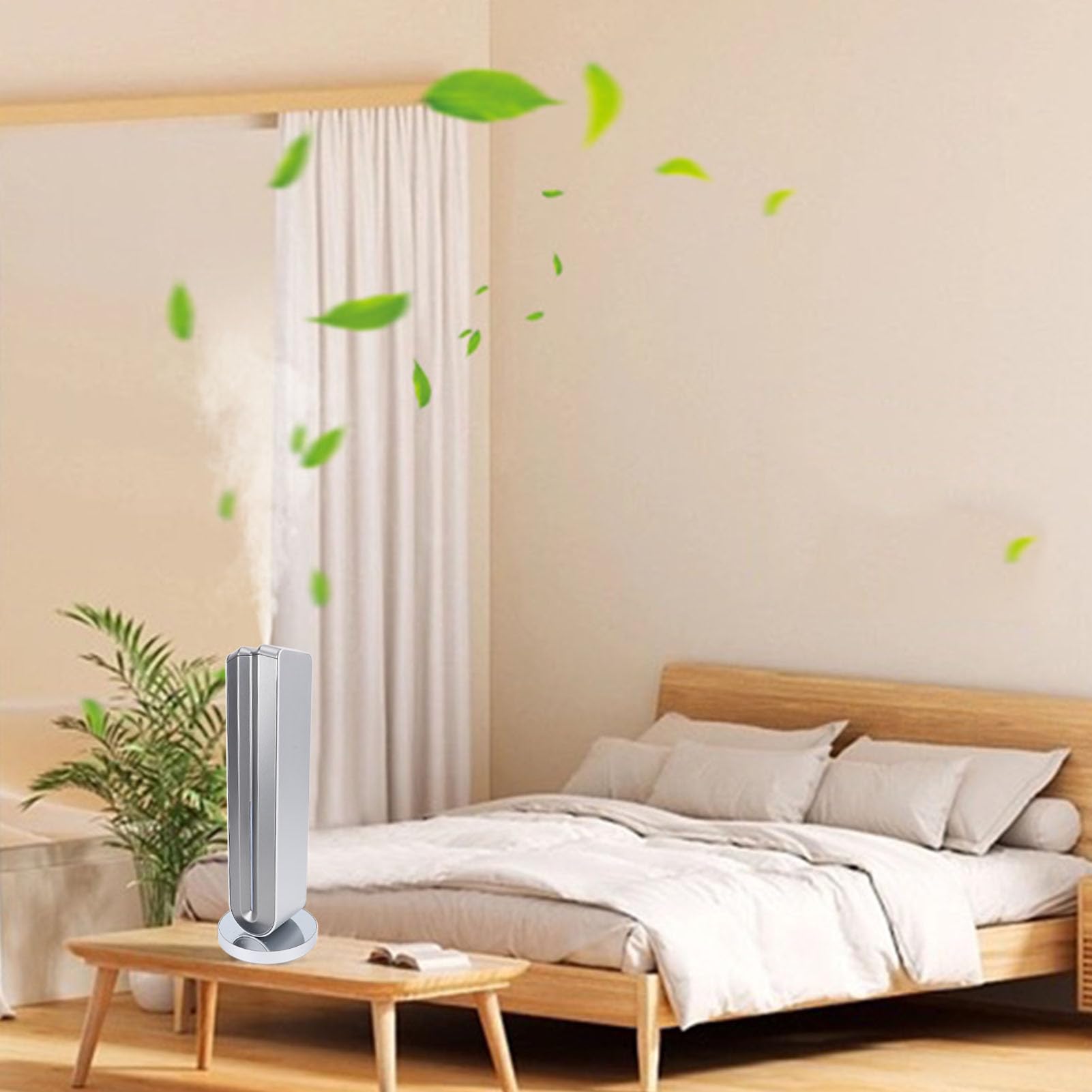 Wasserloser ätherisches Öldiffusor, Berührungskontrolle Aromatherapie Diffuser Diffuser Duftdiffusor, Duft Luftmaschine, Hotelsammlung Diffusor für Home Hotel Office