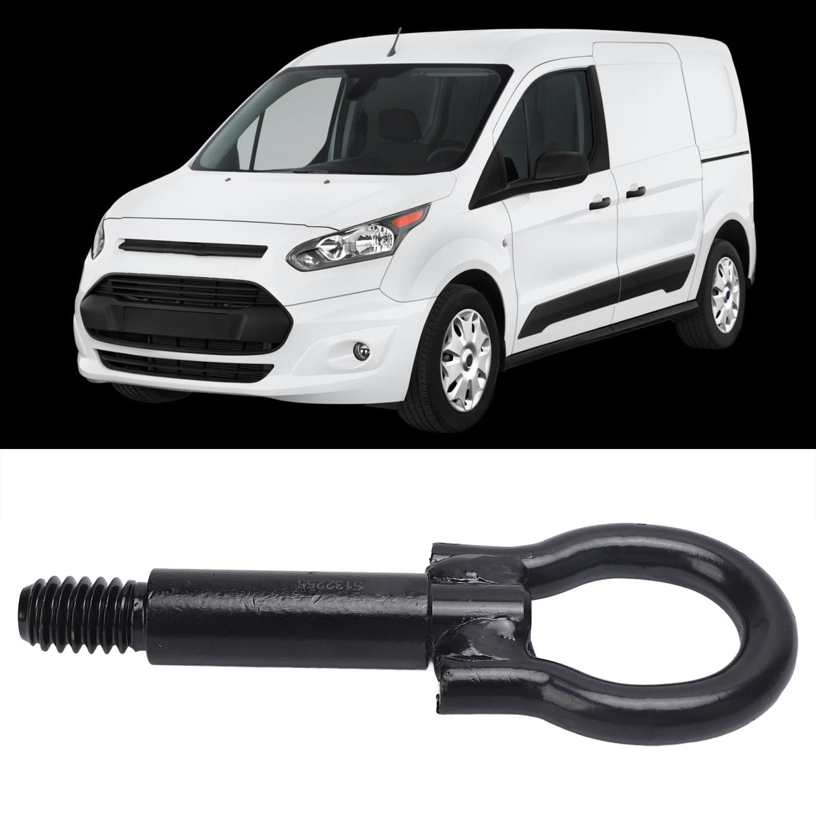 Tow Eye Cover For 2010-2013 Ford Transit Connect – Driver Side, Textured