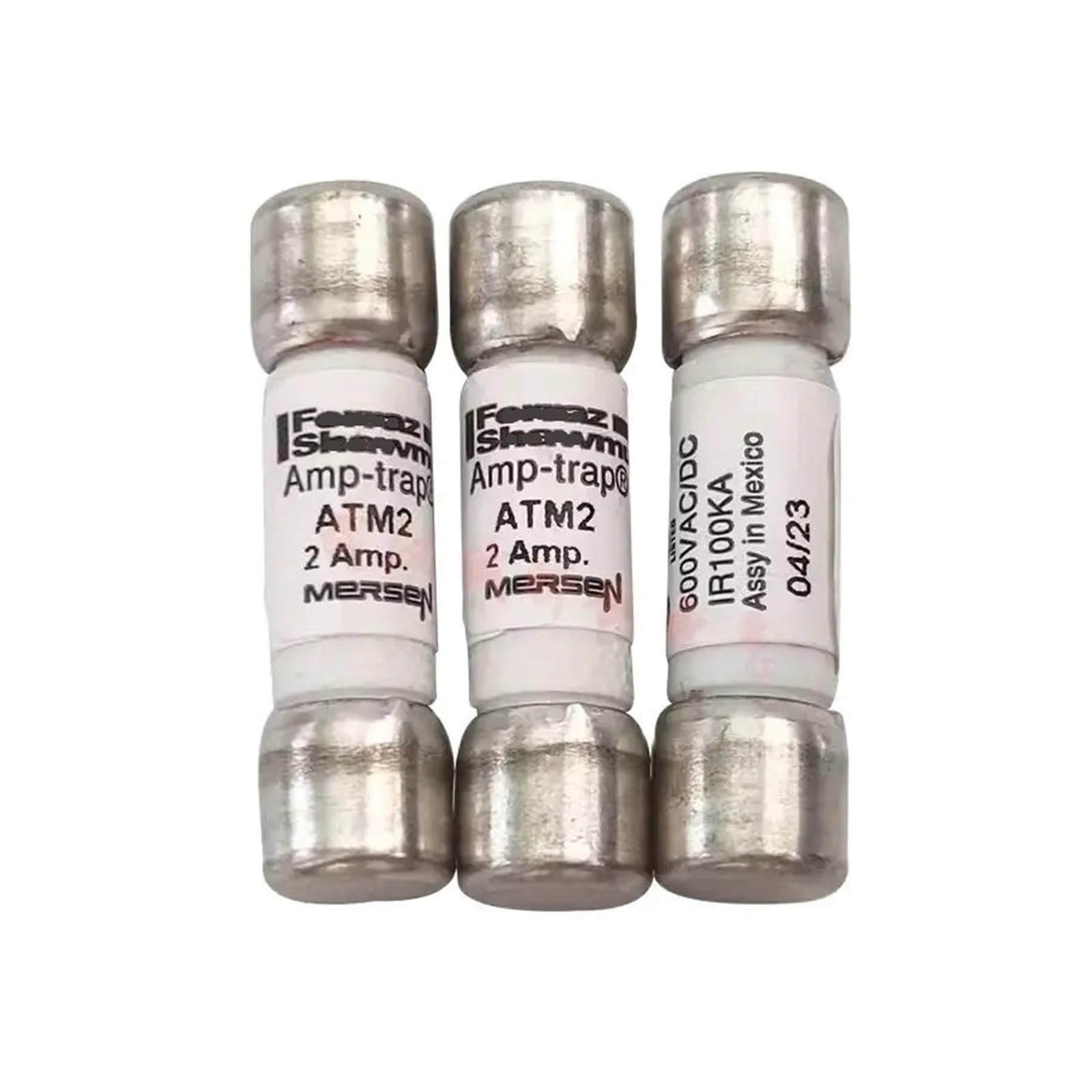 WBNFFUCYU 1pcs Fuse ATM1 1A ATM2 2A ATM3 3A ATM4 4A 4/5/6/7/8/10/12/15/20/25/30A 600V(ATM2 2A)