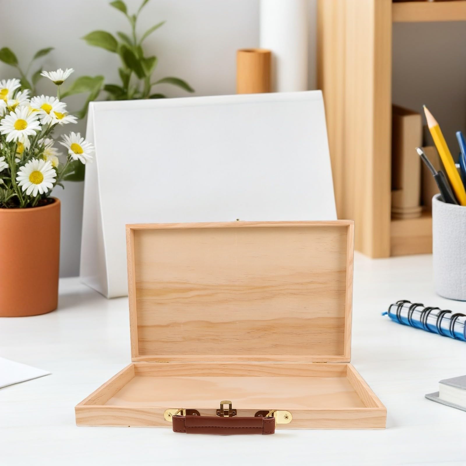 2 Piezas Caja de Herramientas de Pintura Portátil