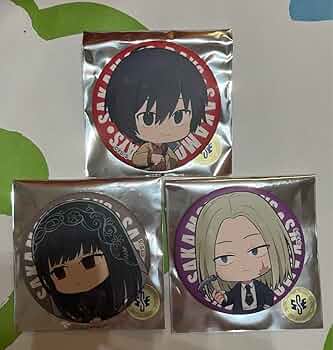 サカモトデイズ 当選品 ゼブラック 缶バッジ4種セット 南雲 神々廻 大佛 夏生 サカモトデイズ ゼブラック 缶バッジ 南雲 神々廻 勢羽夏生