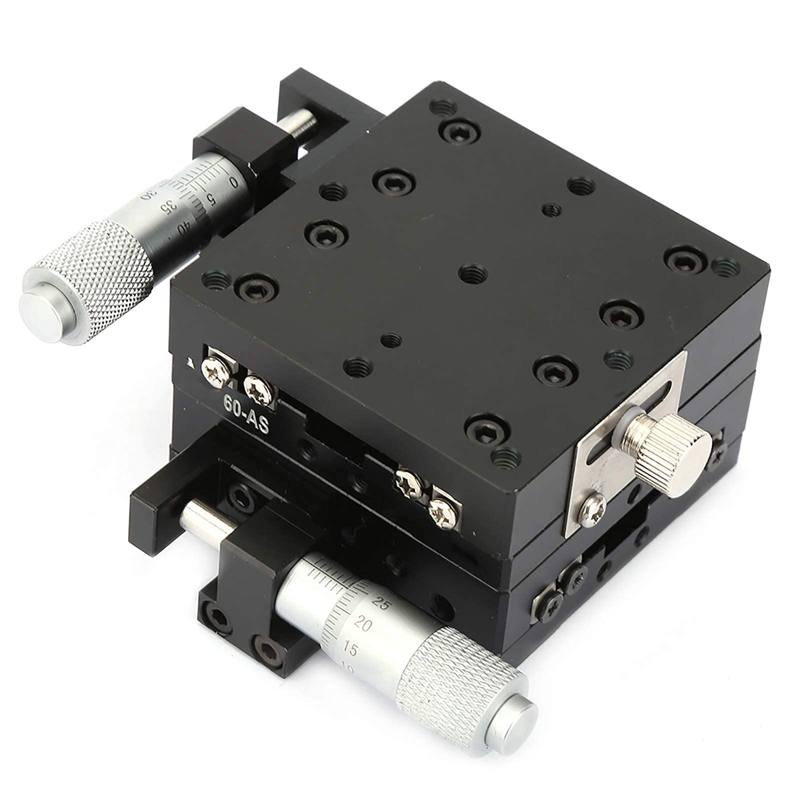Manueller Präzisions Lineartisch , Manueller Mikrometer Kreuzrollen Lineartisch , Trimmlager Tuning Plattform Schiebetisch mit Schwarz eloxiert , für Produktionsmaschinen