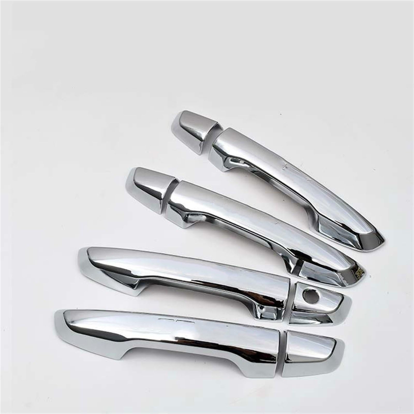 NOHEEU Car Trim Sticker Styling Accessories for CR-V CRV 2017 2018 2019 2020 2021 Chrome Side Door Handle Covers(Style1)