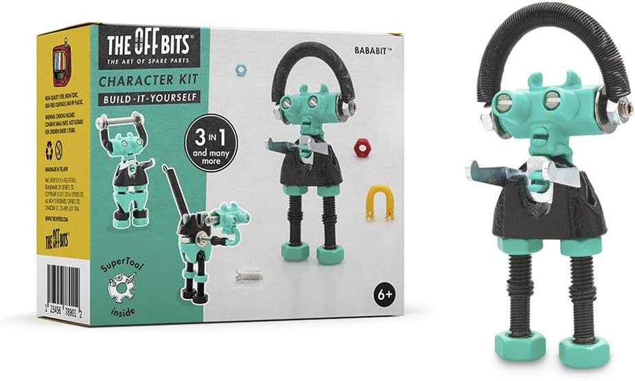The OFFBITSOB0306 "BabaBit" Robot Toy - Green