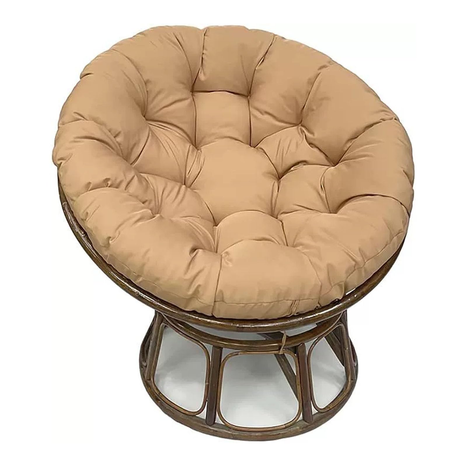 Coussin Papasan extra doux de 60 cm de diamètre avec rembourrage généreux