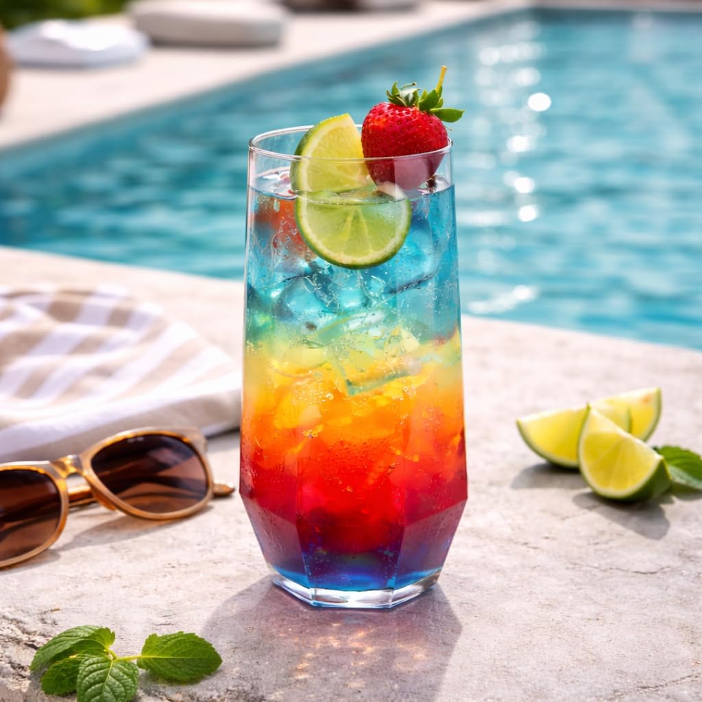 Oojami 48 Pack Plastic Stemless Wine Glasses 9 oz, Diamond Unbreakable BPA-Free Disposable for Champagne, Cocktails, Weddings, Parties (Clear) - Image 6