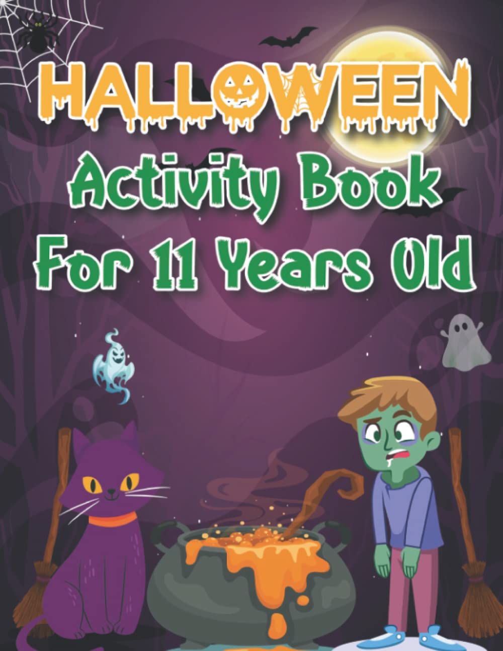 Buy Halloween activity book for 11 years old Fun and Learning