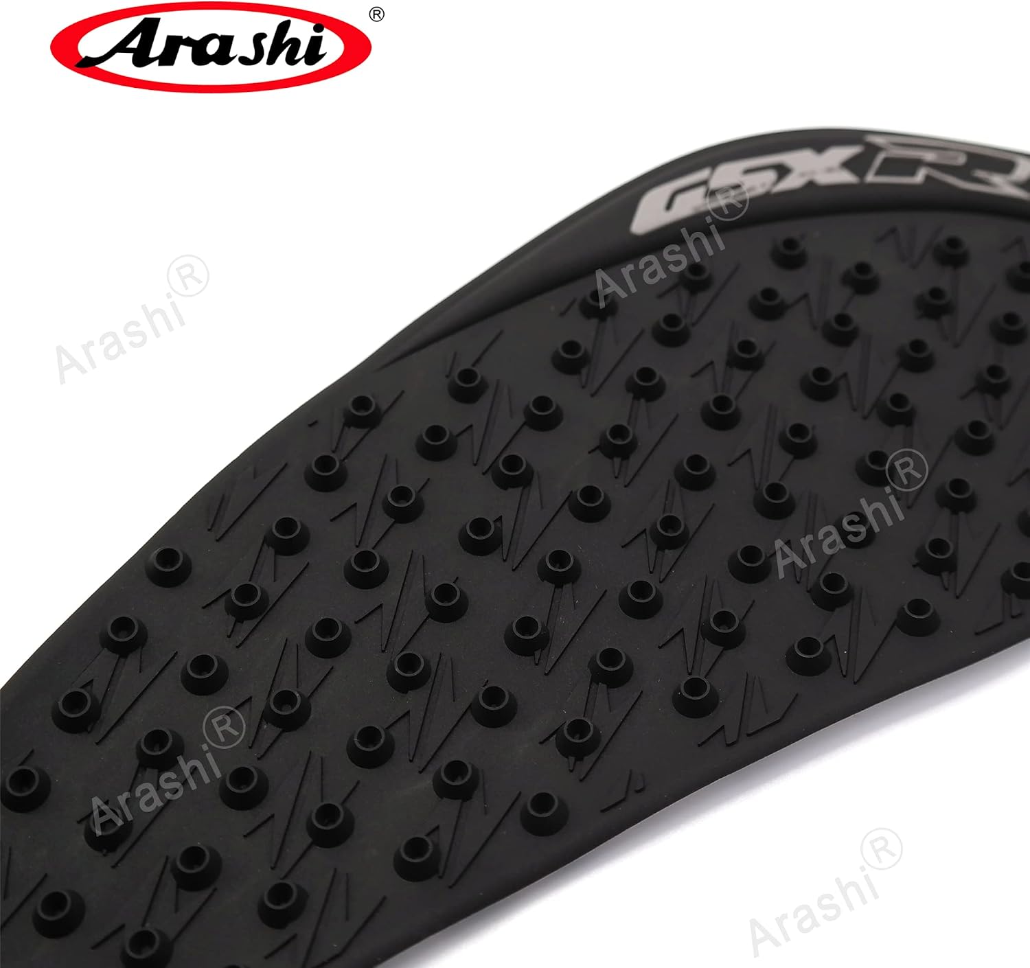 Arashi Black Gas Fuel Tank Side Pads Protector Knee Grip Traction for Suzuki GSXR 1000 2009-2016 K9