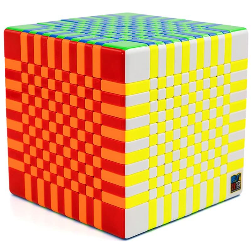 Image of HAWKISTER Moyu Mfjs Meilong 13X13 Cube Stickerless High Speed Cube (13X13X13 Mofang Jiaoshi Cubing), 100Mm Size, For Kid