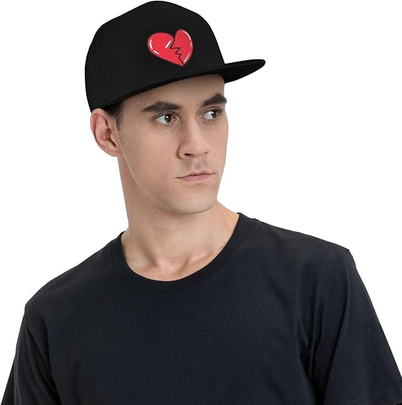 Heartbreak Trucker Snapback Hats for Men Baseball Cap Flat Bill Dad Hats