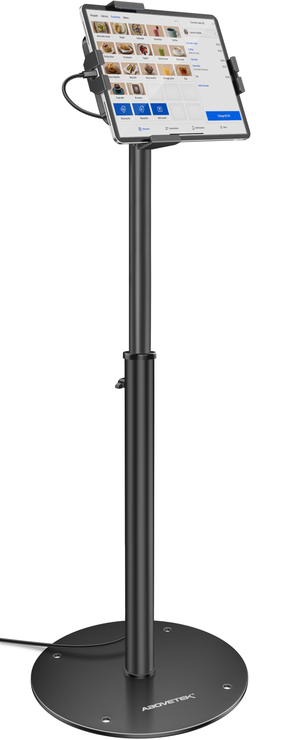 AboveTEK iPad Kiosk Floor Stand