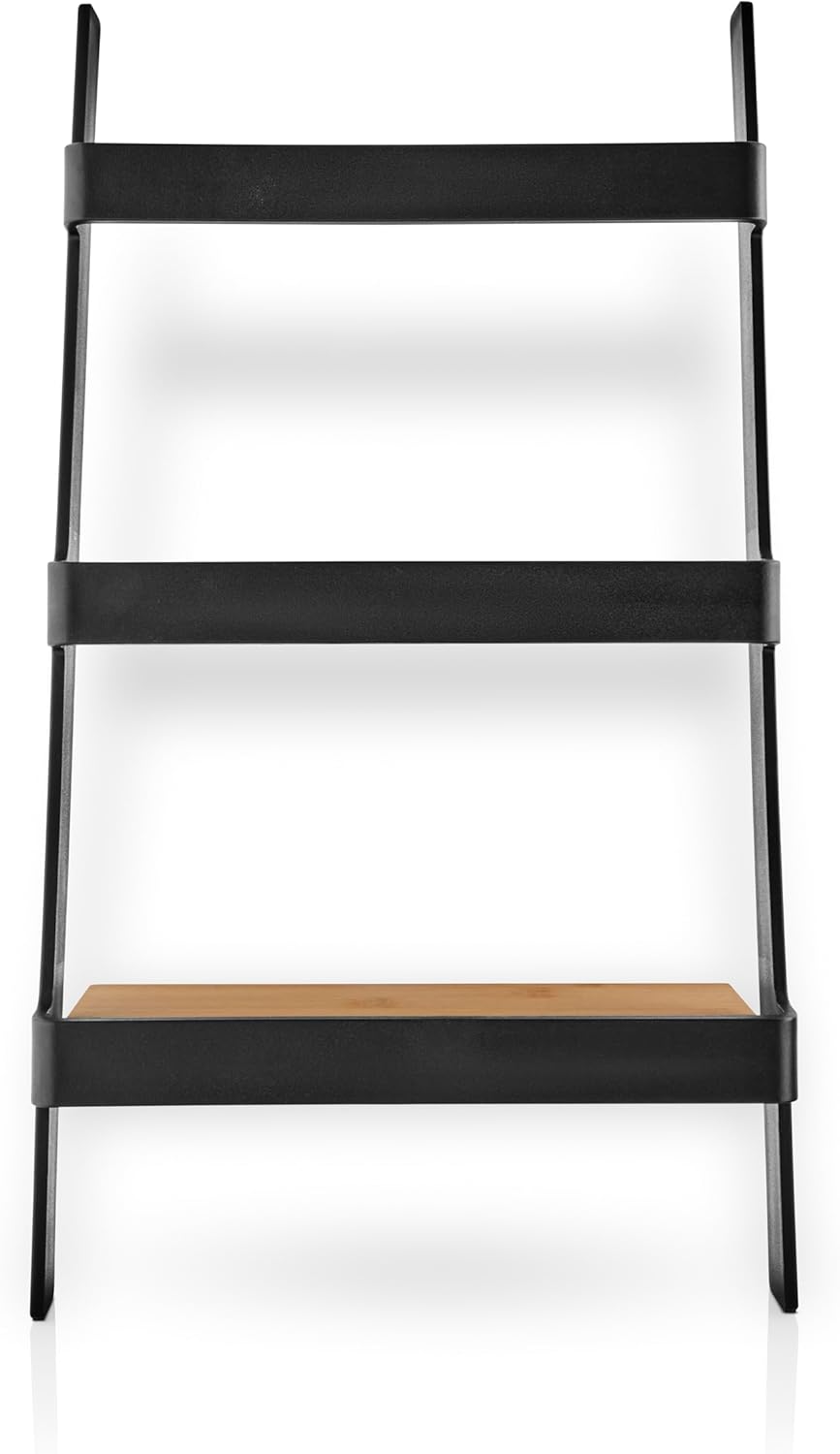 Eva Solo | Nordic Kitchen Mini Shelf | Move The Versatile and Practical Mini Shelf from The Bathroom to The Kitchen | Danish Design & Functionality | Black