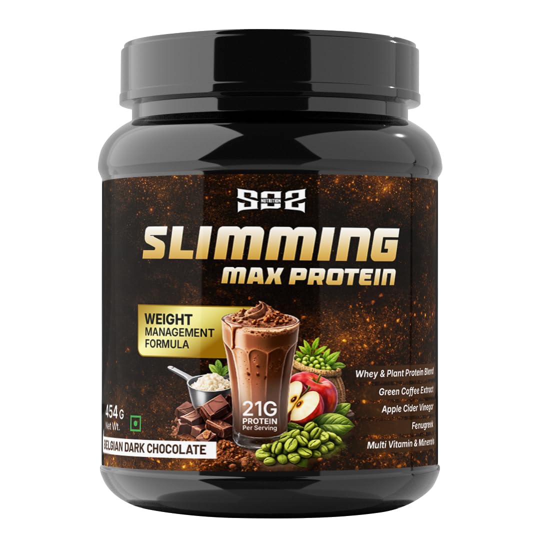 SOS Nutrition Women Protein & Herbs to Reduce Body Fat, Manage Weight & Metabolism | Protein Powder for Women with 24g Whey Protein and Plant Protein, No Added Sugar (Chocolate, 500gm) — Amazon image 9