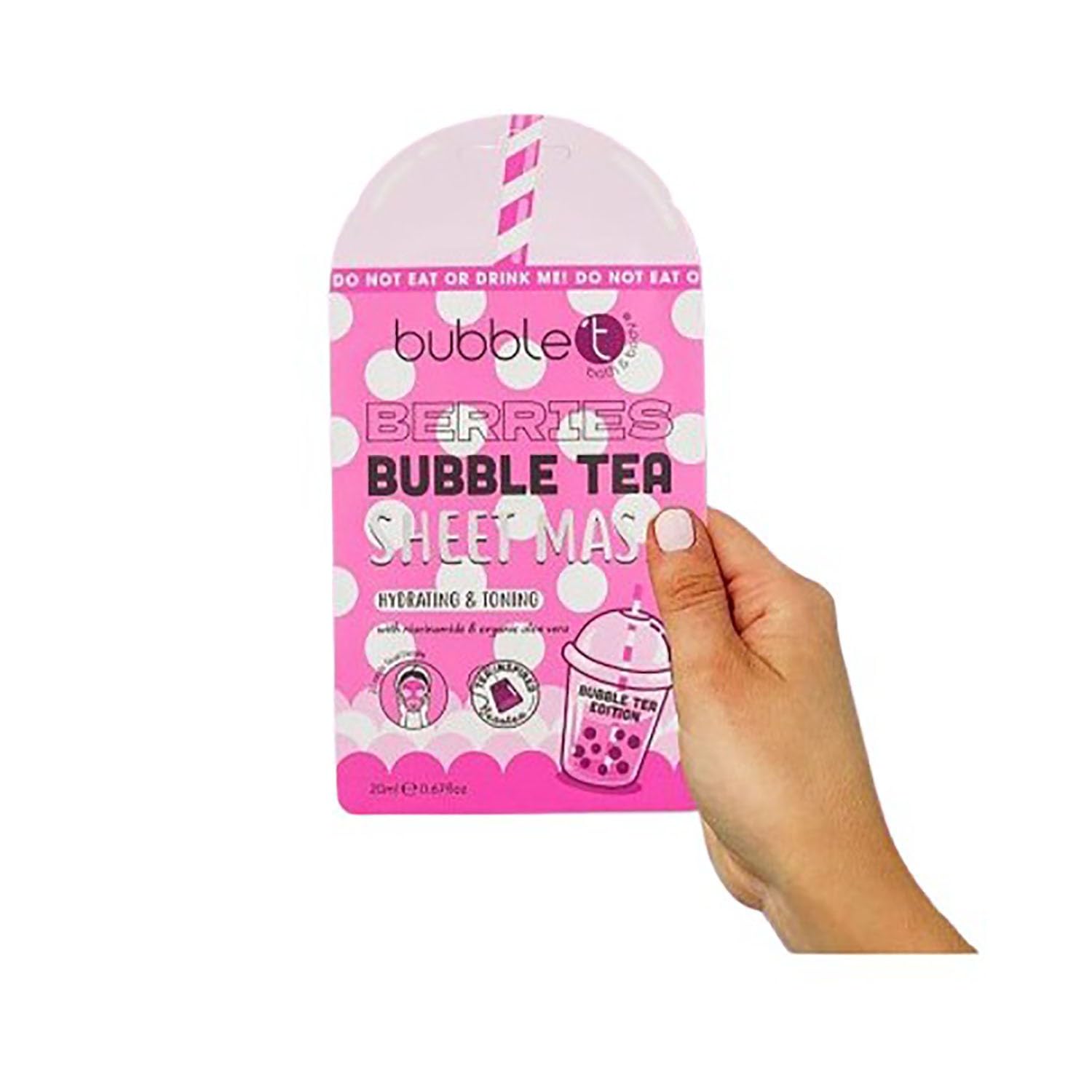 Face sheet mask in Berries with Aloe Vera & Niacinamide (20ml) PK 10