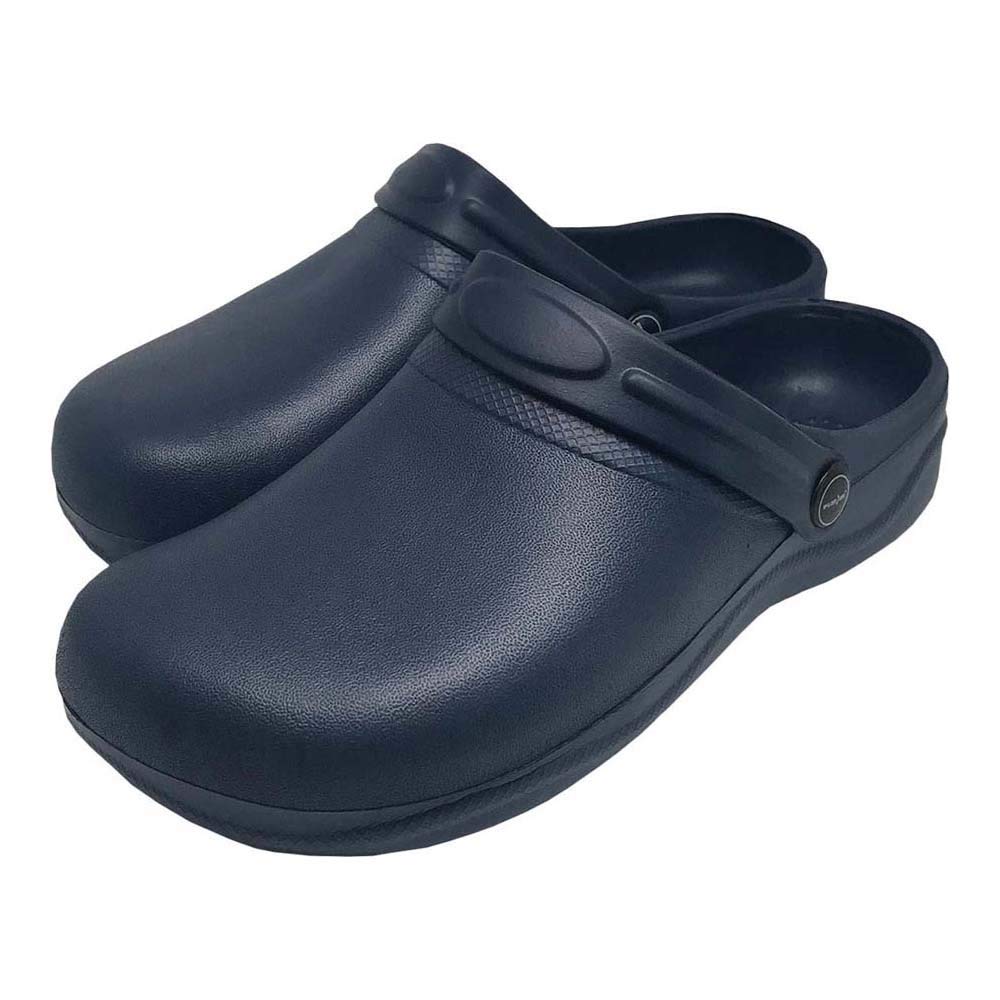 Reis Unisex Clogs & Mules, Dark Blue, Size 44
