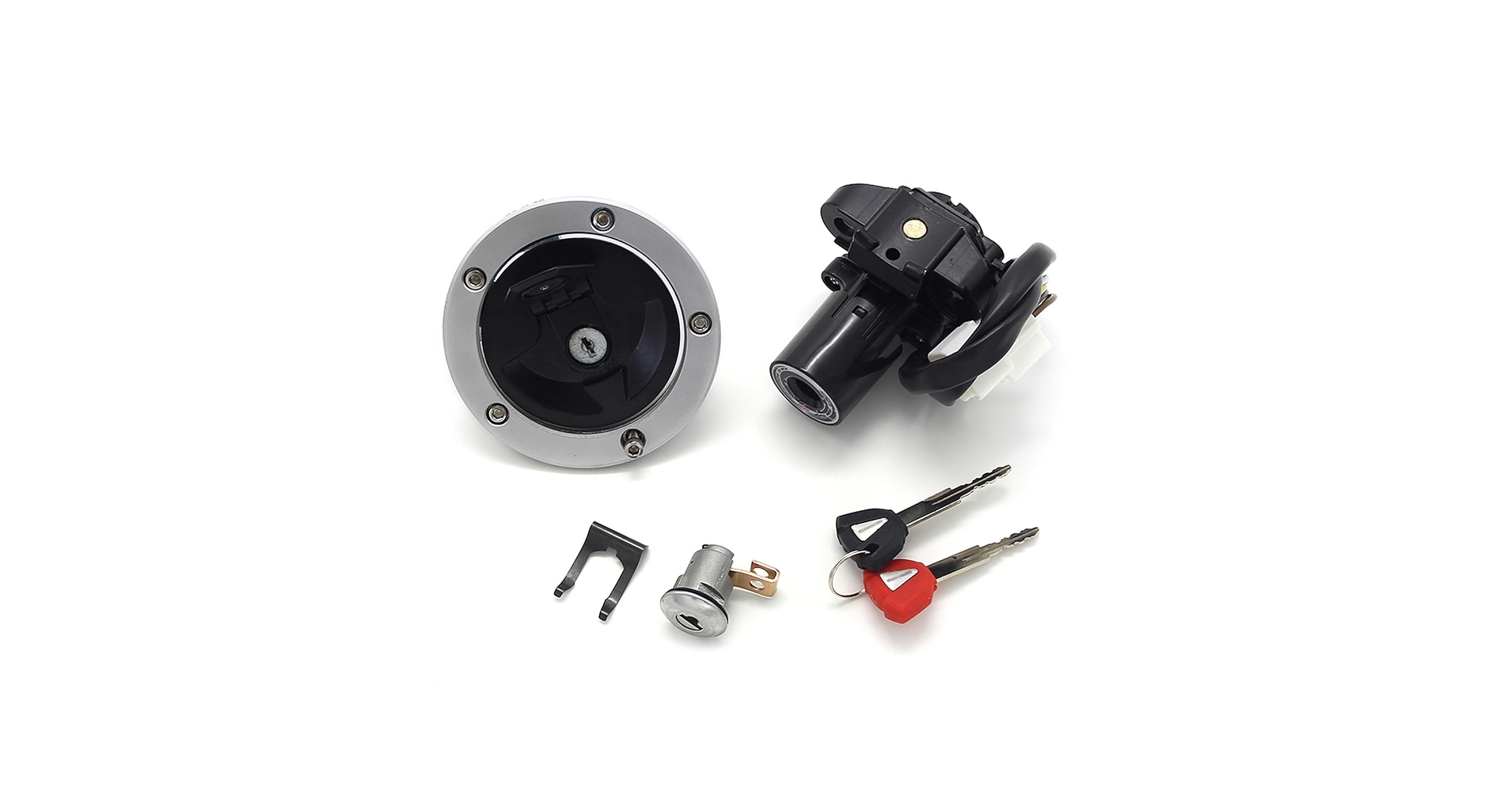 Amazon.co.jp: バイク用キーシリンダー Compatible With