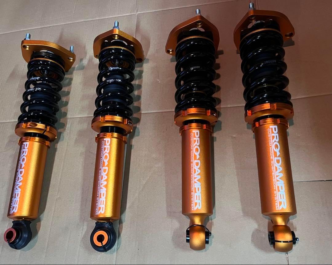 238 汎用 345mm 細巻き リア サスペンション 当時仕様 黒×黒 Z1 Z2