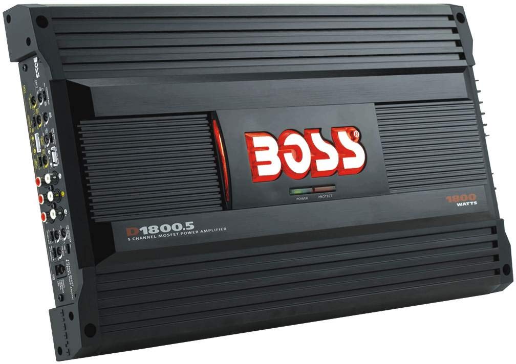 BOSS Audio Systems D1800.5 アンプ 本体 Amazon.com: Boss D1800.5 Diablo 5-Channel Mosfet Bridgeable Power