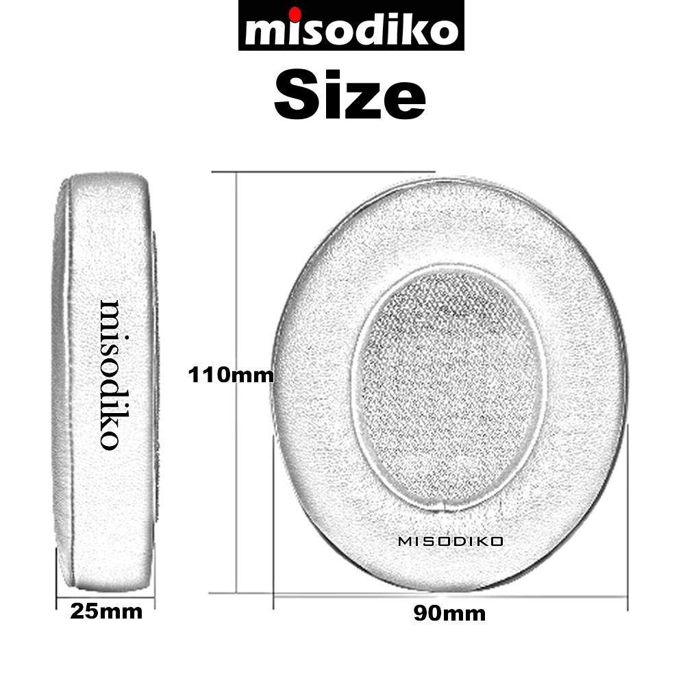 Ersatz-Ohrpolster Für Sennheiser HD500, HD570, HD575, HD590 – Schwarzes Kunstleder