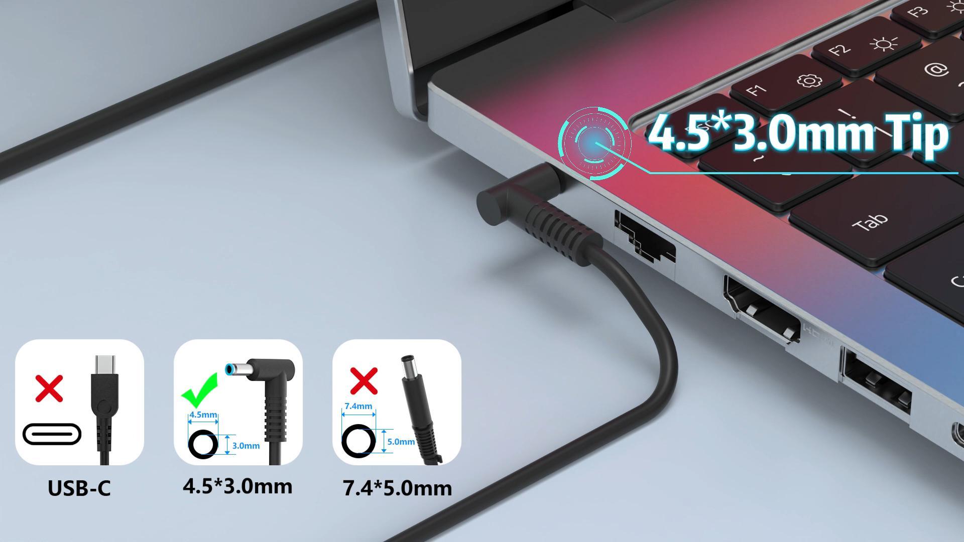 Amazon.com: 90W 19.5V 4.62A Laptop Charger L24008-001 Compatible