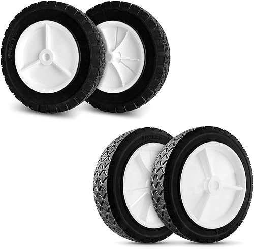 Ruedas de 8 pulgadas y ruedas de 7 pulgadas para cortacésped CraftsmanAYPMTD, vagón de radio, parrilla de barbacoa, camión de mano y rociador de