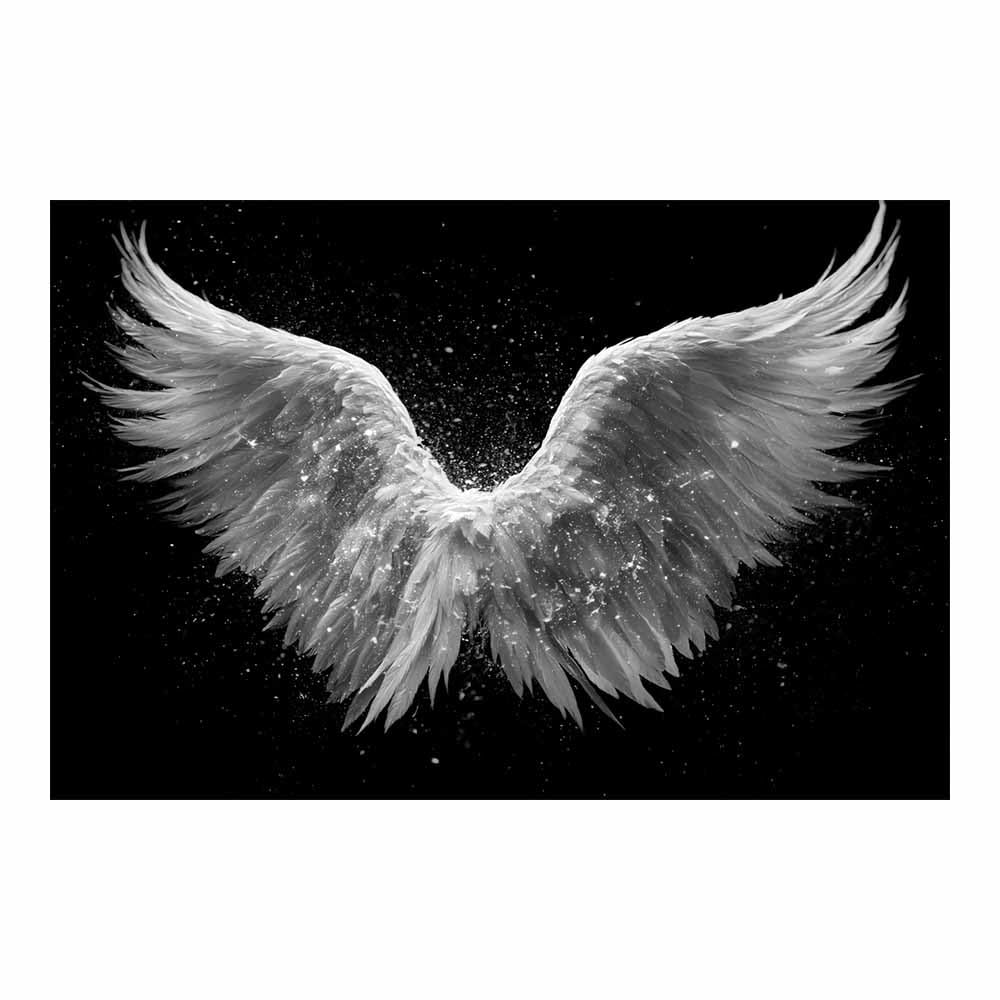 Tableau ailes d'ange multicolore HOQIU toile 60x80cm - 7
